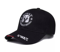 Придбати - кепку  Кепка Бейсболка SWAT (Police, FBI) с изогнутым козырьком Черная, Унисекс WUKE One size