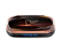 Придбати - HD-медіаплеєр  Медиаплеер ТВ-бокс Android 11 Smart TV Box Amlogic S905X4 4/64ГБ Vontar X4