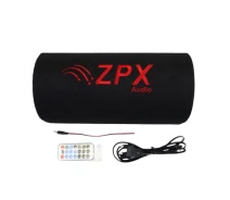 Придбати - автосабвуфер  Акустическая система активный сабвуфер бочка ZPX 8см 800W + Bluetooth черный (ZX 8CM_6043)