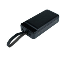 Придбати - універсальну мобільну батарею  Повербанк XO PR157 (30000mAh/Out: 3xUSB-A 22.5W QC3.0, Type-C PD 20W/In: Lightning, micro-USB, Type-C 18W) з LED Дисплеєм та ліхтариком, Чорний (PB012169)