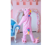 Придбати - дитячу піжаму  Піжама Кігурумі дитяча BearWear Єдиноріг New XL 135 - 145 см Рожевий (K0W1-0060-XL)