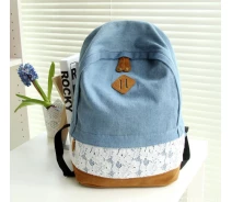 Придбати - рюкзак  Міський рюкзак Lace Jeans NH00168 Блакитний (tau_krp360_00168)