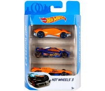 Придбати - товар для дитини  Набір 3-х базових машинок Hot Wheels (K5904) (27084425611)