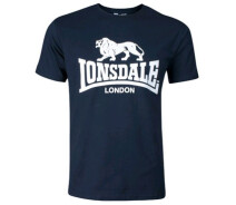 Придбати - чоловічу футболку  Футболка 119083-3008 NAVY Lonsdale M Темно-синий