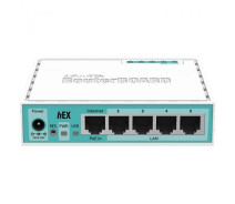 Придбати - 3G/4G модем  Маршрутизатор Mikrotik hEX RB750Gr3 with Dual Core 880MHz MHz CPU 256MB RAM 5 Gigabit LAN ports U