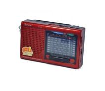Придбати - радіоприймач  Радіо від акумулятора та батарейок з MP3 USB Golon RX-6633 Red (019779)