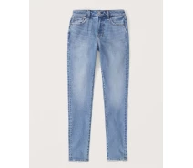 Придбати - жіночі джинси  Джинсы Super Skinny Abercrombie & Fitch AF9362W  37/24 Светло-синий