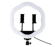 Придбати - кільцеве світло  Кільцева лампа RGB LC-368 (Flower Type) 36 cm, Black