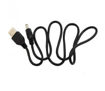 Придбати - кабель та перехідник  Кабель USB-DC-5.5*2.5мм, Black