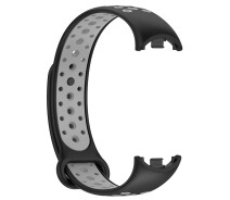 Придбати - аксессуар до смарт-годинниа  Ремінець Sport Silicone для Xiaomi Mi Band 8 чорно-gray