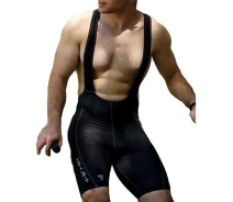 Придбати - велоодяг  Велошорти чоловічі з лямками VFG1 M Чорний (60399004)