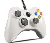 Придбати - ігровий аксесуар для консолей  Ігровий джойстик Microsoft Xbox 360 Controller Дротовий Білий