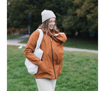 Придбати - верхній одяг для вагітних  Куртка-трансформер Love & Carry Softshell 4 в 1 Оранжево-коричневий