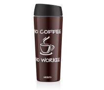 Придбати - термос  Термокухоль Ardesto Coffee Time AR2645CB 450ml нержавіюча сталь коричневий