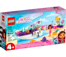 Придбати - дитячий конструктор  Конструктор Lego Gabby's Dollhouse Корабель і спа Ґаббі й Нявки 88 деталей (10786)