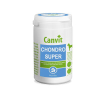 Придбати - вітаміну та вітамінну добавку для собаки  Canvit Chondro super (Канвіт Хондро супер) вітамінна кормова добавка для догляду за суглобами собак від 25 кг. (can50818)