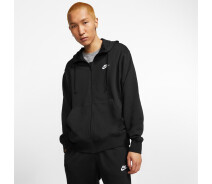 Придбати - чоловічий бомбер  Бомбер чоловічий Nike M Nsw Hoodie Fz Ft L Чорний (BV2648-010)