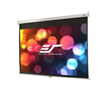 Придбати - проекційний екран  Екран настінний ручний Elite Screens M136XWS1 136" (1:1) 243.8х243.8см Білий корпус