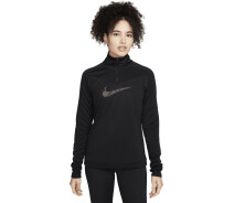 Придбати - жіночу спортивну кофту  Реглан для бігу жіночий Nike SWOOSH чорний FB4687-010 Розмір L (FB4687-010_L)