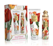 Придбати - женскую парфюмерию  Подарунковий набір жіночий Emper Flower`s Secret Tulip Night 250 мл body mist + 250 мл body lotion (MM36058)