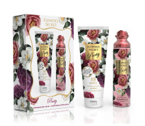 Придбати - женскую парфюмерию  Подарунковий набір жіночий Emper Flower`s Secret Party 250 мл body mist + 250 мл body lotion (MM36057)