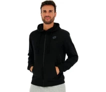 Придбати - чоловічу спортивну кофту  Олімпійка (мастерка) Lotto MSC SWEAT FZ HD III чорна 219880/1CL Розмір M (219880/1CL_M)