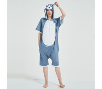 Придбати - жіноче кігурумі  Кігурумі доросла BearWear Вовк літній (крижаний шовк) 150 - 158 см S Сірий (1000220-S)