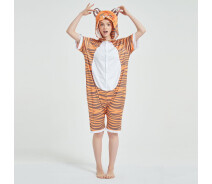 Придбати - жіноче кігурумі  Кігурумі доросла BearWear Тигр літній (крижаний шовк) XL 174 - 178 см Помаранчевий (1000229-XL)