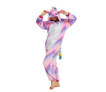 Придбати - жіноче кігурумі  Піжама Кігурумі доросла BearWear Єдиноріг зоряне небо New (на блискавці) L 165 - 175 см Рожево-ліловий (K1W1-0182-L)