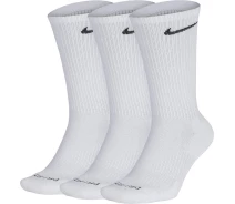 Придбати - чоловічу шкарпетку  Шкарпетки Nike U NK EVERYDAY PLUS CUSH CREW білі (3 пари) SX6888-100 Розмір 43-46 (SX6888-100_43-46)