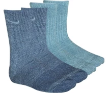 Придбати - чоловічу шкарпетку  Шкарпетки Nike U NK EVERYDAY PLUS CUSH CREW 2PR сині (2 пари) DM7086-903 Розмір 39-42 (DM7086-903_39-42)