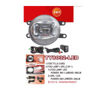 Придбати - автофару  Протитуманні фари LED Toyota Cars/TY-8032L/LED-12V9W900Lm+DRL-12V2W200Lm/FOG+DRL з проводкою