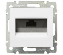 Придбати - розетку и выключатель  Розетка Legrand Valena Classic 1хRJ45 (774232)
