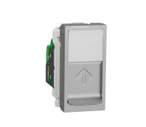Придбати - розетку и выключатель  Комп'ютерна розетка Schneider Unica New NU341030 алюміній