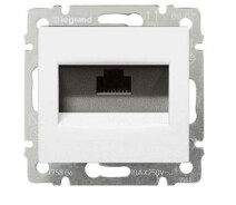Придбати - розетку и выключатель  Розетка Legrand Valena Classic 1XRJ45 (774244)