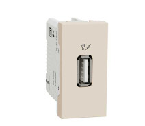 Придбати - розетку и выключатель  Розетка USB Schneider Unica New NU342844 слонова кістка