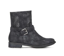 Придбати - жіночий черевик  Черевики JustFab Womens Telia Black 36.5 Чорний (BS1615548BK-36.5)