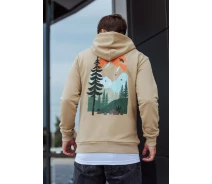 Придбати - чоловіче худі  Худі з гірським пейзажем Staff nature (p47-0167-XL)