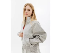 Придбати - жіночий реглан  Жіночий Реглан Nike W NSW TP TFADV QZ NKFWD Сірий S (7dDQ6999-084 S)