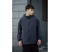 Придбати - чоловіче худі  Флісове худі сірого кольору Staff dark gray zip (p47-0250-L)