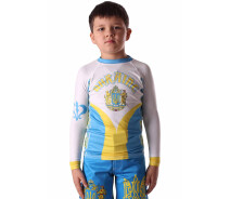 Придбати - дитячу спортивну кофту  Рашгард Berserk Sport Hetman Kids Синій 4XS