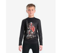 Придбати - дитячу спортивну кофту  Рашгард Berserk Sport Sparta kids Чорний 3XS