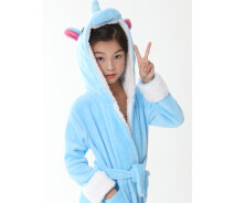 Придбати - дитячий халат  Халат дитячий BearWear Єдиноріг New XS - зріст 90 - 100 см Блакитний