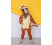 Придбати - дитяче кігурумі  Піжама Кігурумі дитяча BearWear Лев New S 105 - 115 см Коричневий (K0W1-0079-S)