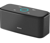 Придбати - портативну колонку  Bluetooth-колонка DOSS SoundBox Touch із HD-звуком і басами 12 Вт, водонепроникність IPX5, час відтворення 20 годин