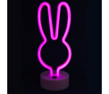 Придбати - нічник  Настільний світильник - нічник Neon Bunny Pink