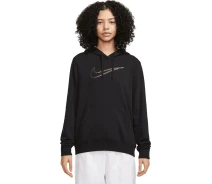 Придбати - жіноче худі  Худі жіноче Nike NS PE CLB FLC SHINE OS PO чорне FB8763-010 Розмір S (FB8763-010_S)