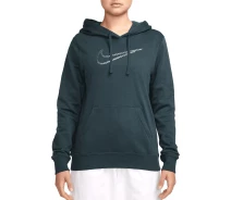 Придбати - жіноче худі  Худі жіноче Nike NS PE CLB FLC SHINE OS PO зелене FB8763-328 Розмір L (FB8763-328_L)