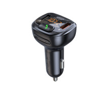 Придбати - FM трансмиттер  Bluetooth FM-трансмітер Promate SmarTune-4 USB QC3.0/USB OTG/microSD Black (smartune-4.black)