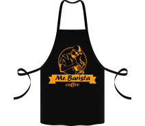 Придбати - фартух  Фартух з принтом Арбуз Mr. Barista coffee 68 см Чорний